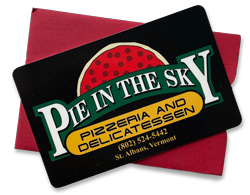 Pie in the Sky Gift Cards